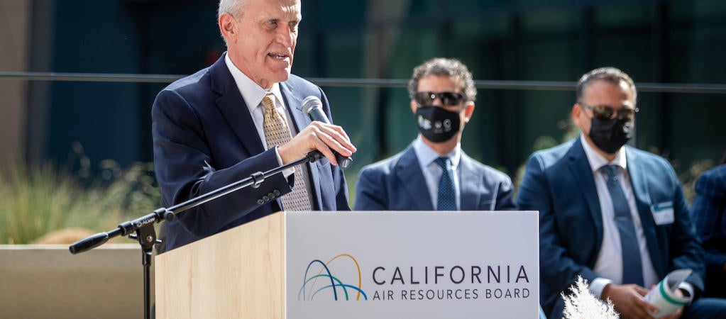 Chancellor Kim Wilcox at CARB dedication